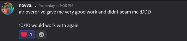 Client Review - novva._.